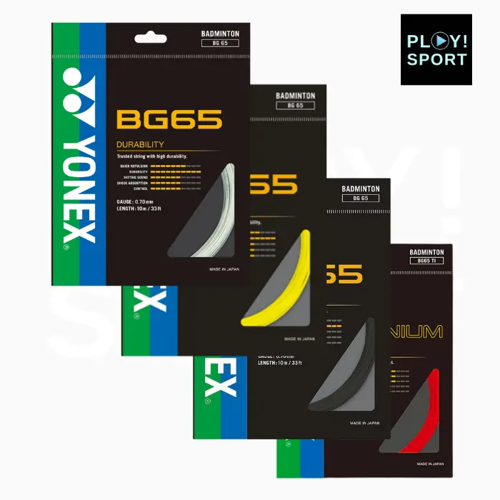 YONEX CORDAGE BG65 (10m) BADMINTON