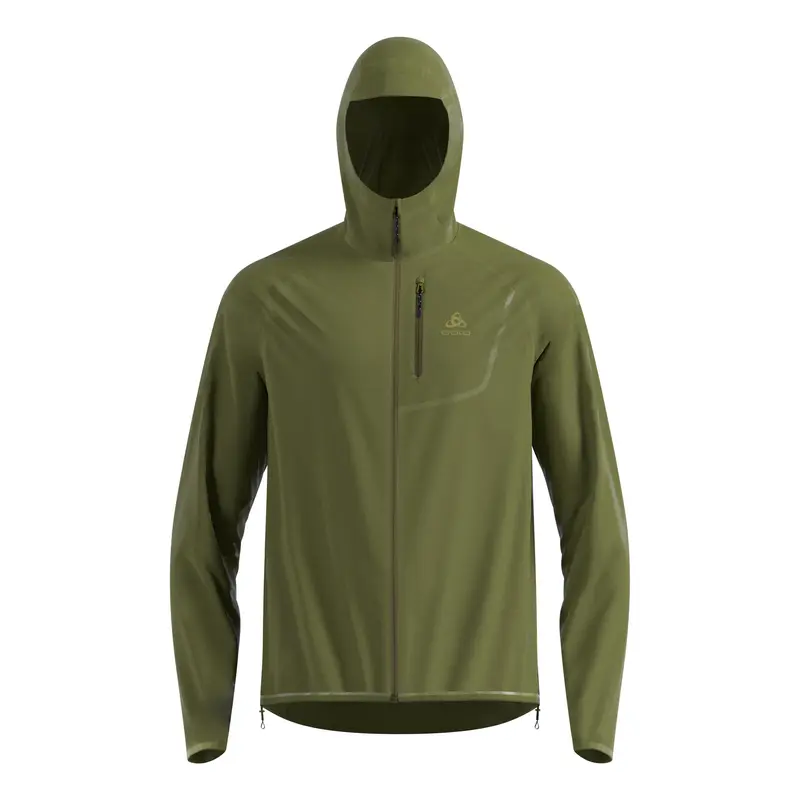 Zeroweight Dual Dry PK Waterproof Veste running Hommes-vert