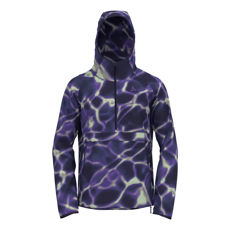 Zeroweight Print Veste Running Hommes-Violet