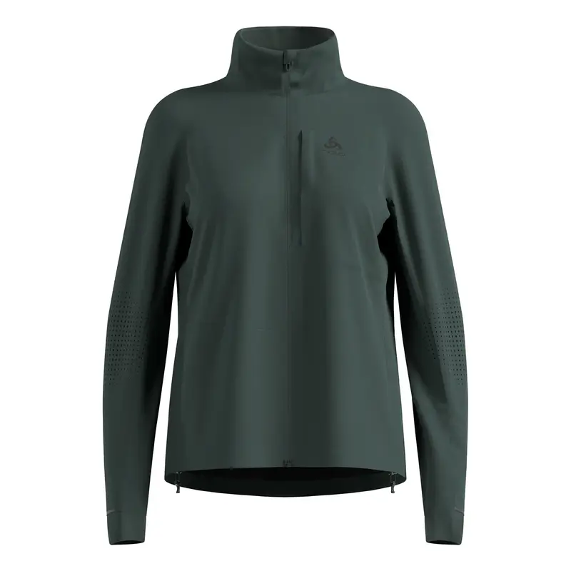 Zeroweight Pro Warm Reflective Veste Running Femmes-Vert Olive