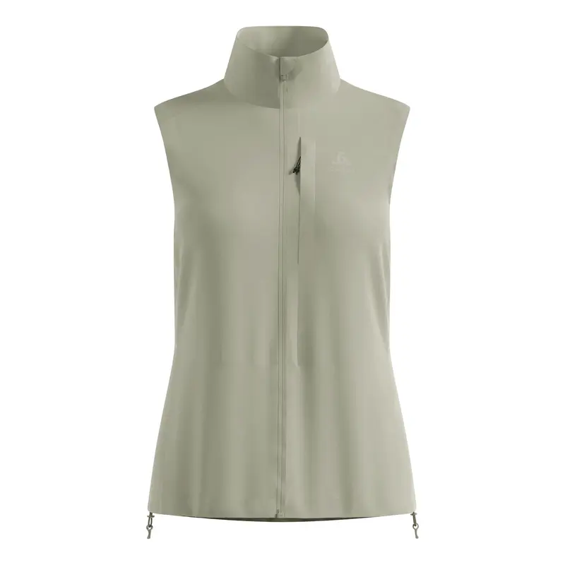 Zeroweight Warm Gilets De Course Femmes-Vert Olive
