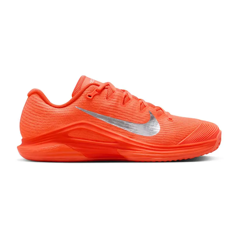 Zoom Vapor 12 Chaussure Terre Battue Hommes-Orange,Argent